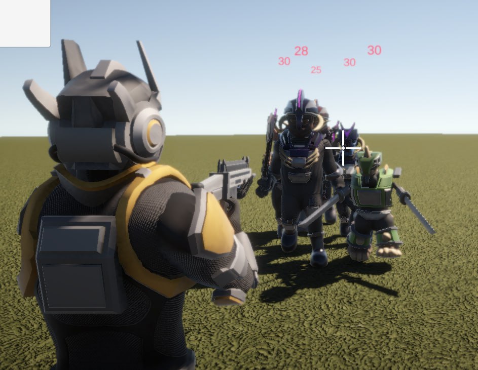 Athralis FPS prototype screenshot game play