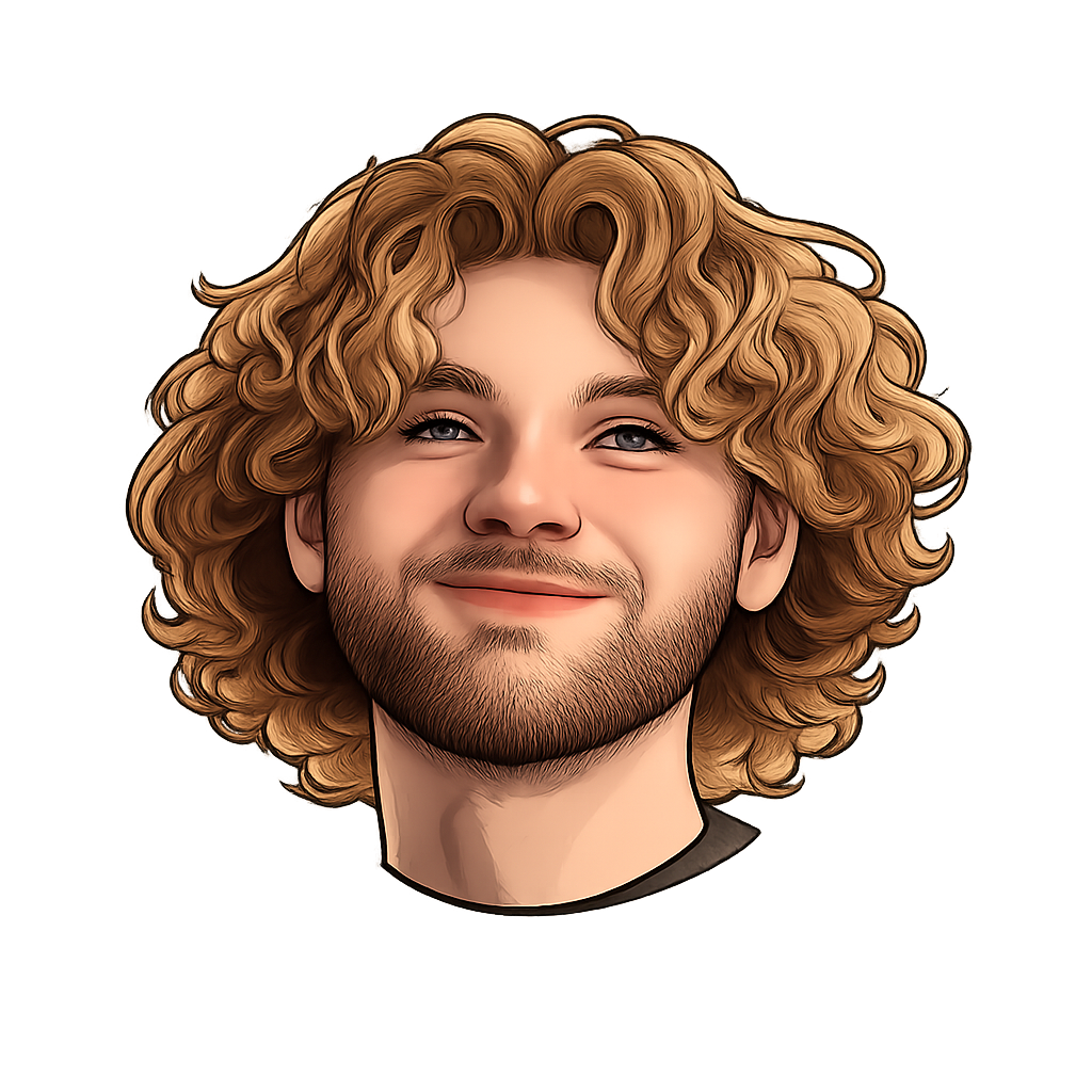 Cartoon portrait of Ethan